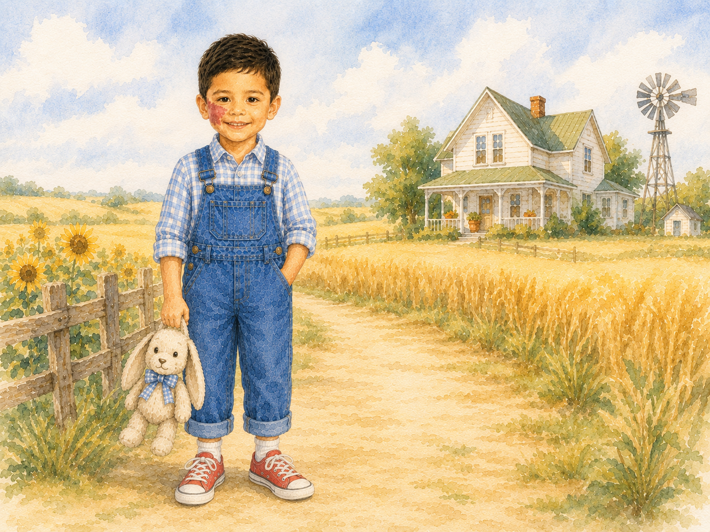 A child as the hero of The Wizard of Oz